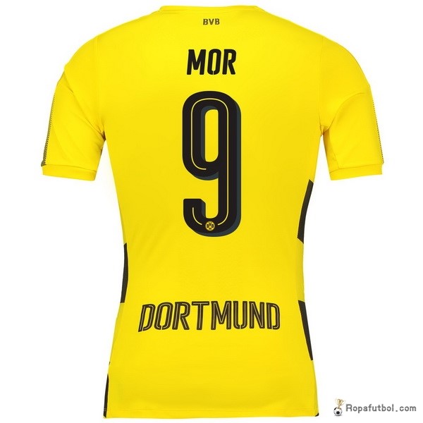 Camiseta Borussia Dortmund Replica Primera Ropa Mor 2017/18